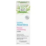SO’BiO étic Péče výživná reparační s Aloe vera pro citlivou pleť BIO (50 ml) - hydratuje a vyživuje pleť