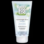 SO’BiO étic Peeling jemný pro časté použití Aloe vera hydratační BIO (150 ml) - s kyselinou hyaluronovou