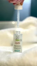 SO’BiO étic Sérum posilující hydratační s oslím mlékem BIO (30 ml) - s kyselinou hyaluronovou