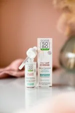SO’BiO étic Sérum posilující hydratační s oslím mlékem BIO (30 ml) - s kyselinou hyaluronovou