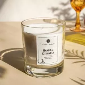 Kimmy Candles Sójová svíčka Mango & Citronela