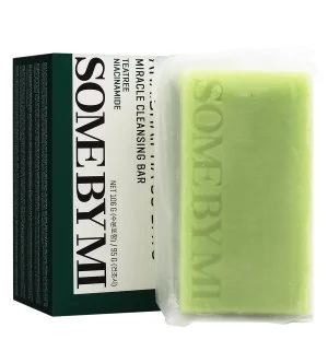 Some AHA BHA PHA 30 Days Miracle Cleansing Bar tuhé mýdlo na aknózní pleť s AHA, BHA, PHA kyselinami 106 g