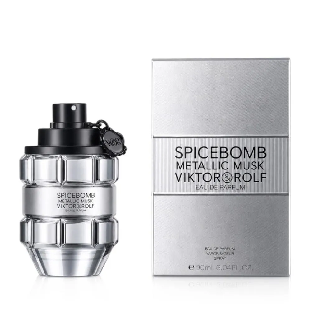 Spicebomb Metallic Musk parfémovaná voda pro muže 90 ml