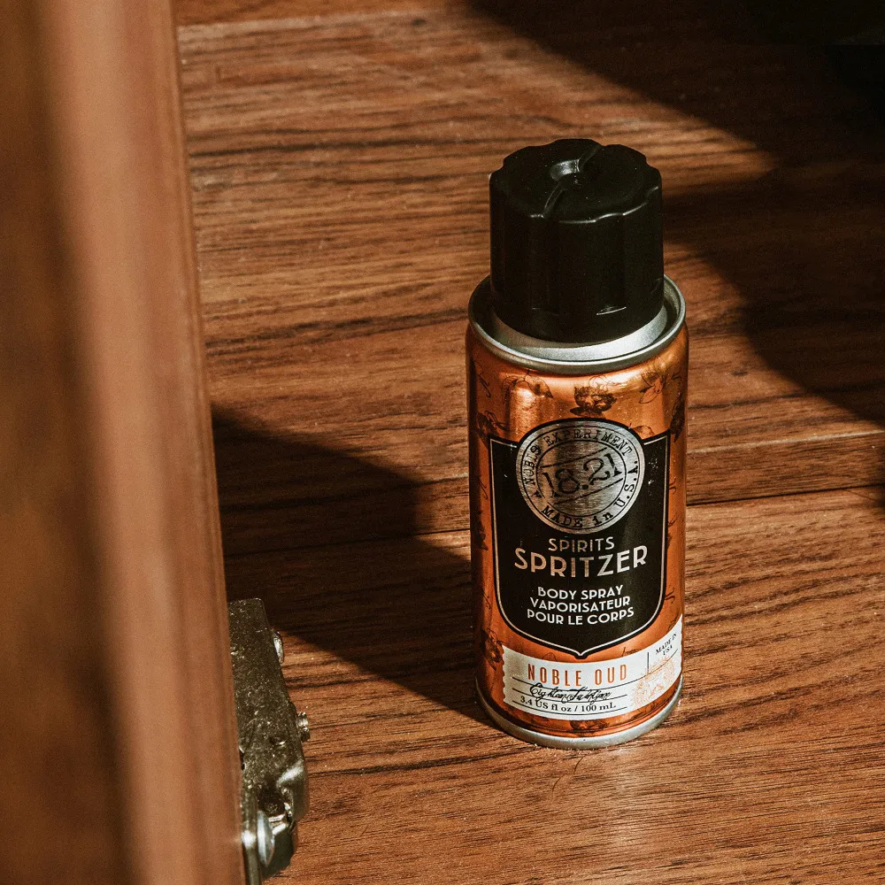 Spirits Spritzer Noble Oud tělový sprej pro muže 100 ml
