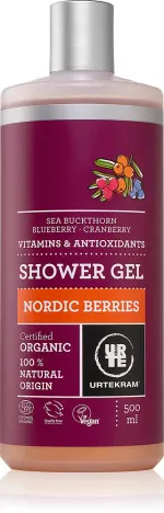 Urtekram Sprchový gel Nordic Berries 500ml BIO, VEG