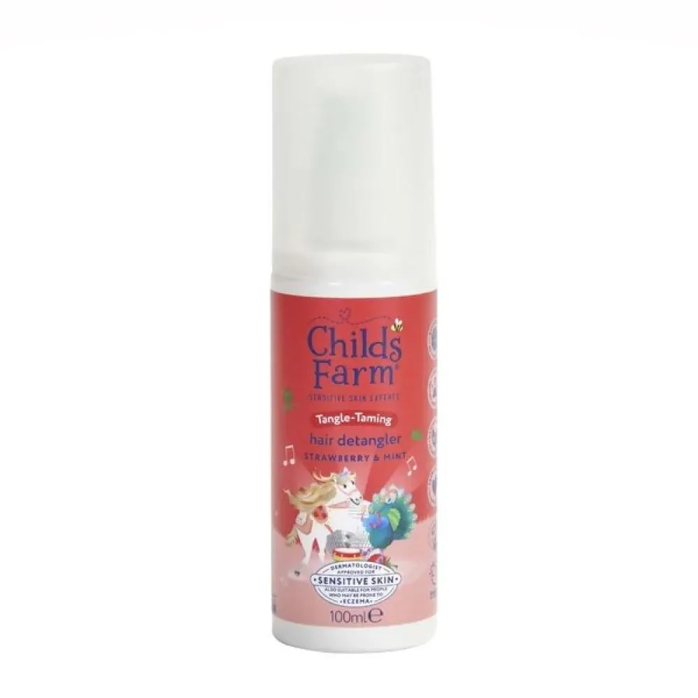 Childs Farm Sprej na rozčesávání vlasů vlasů jahoda a máta 100 ml