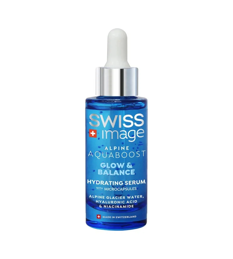 Swiss Image Aquaboost Care Alpine Aquaboost Hydrating Serum With Microcapsules hydratační sérum s mikrokapslemi 30 ml