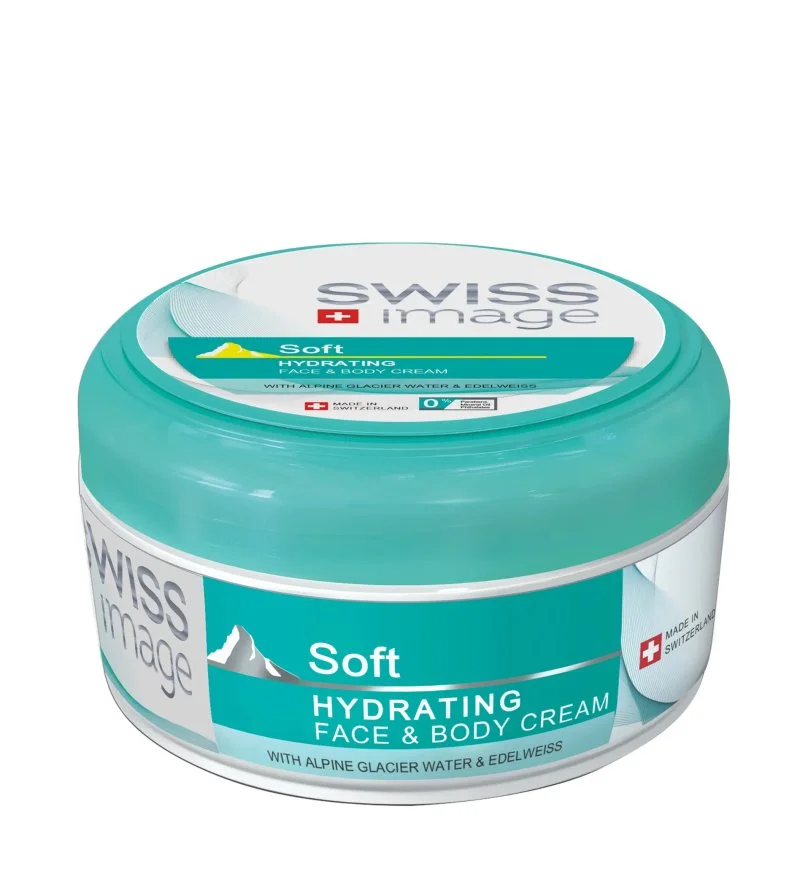 Swiss Image Body Care Soft Hydrating Face & Body Cream hydratační krém pro obličej i tělo 200 ml