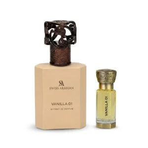 Swiss Arabian Vanilla 01 50 ml + parfémovaný olej parfémový extrakt pro ženy