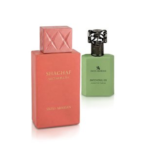 Shaghaf Nectar Blush Patchouli 01 50 ml + EDP Shaghaf parfémový extrakt unisex