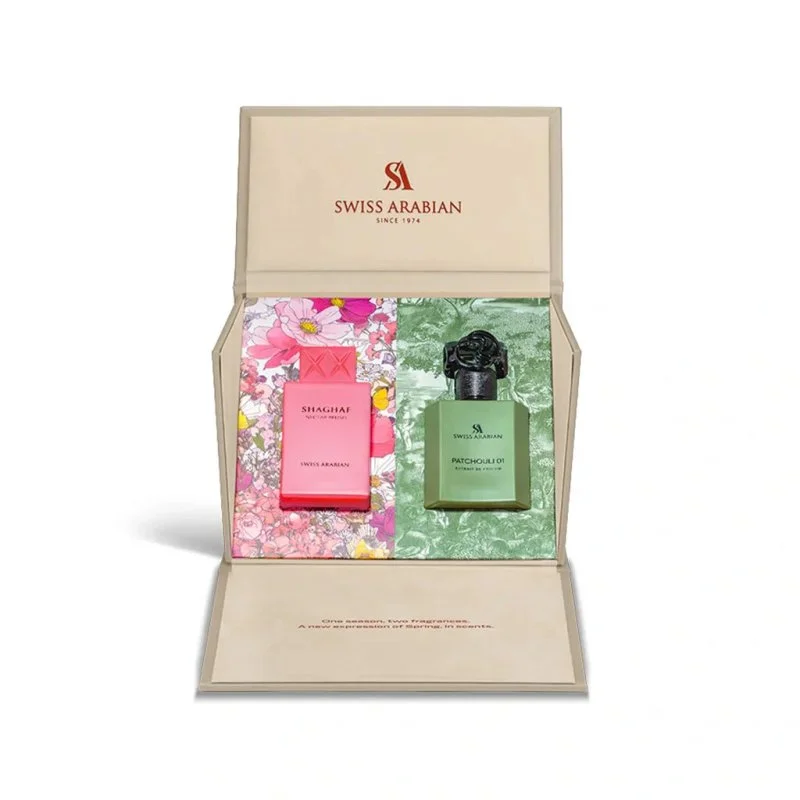 Shaghaf Nectar Blush Patchouli 01 50 ml + EDP Shaghaf parfémový extrakt unisex 75 ml