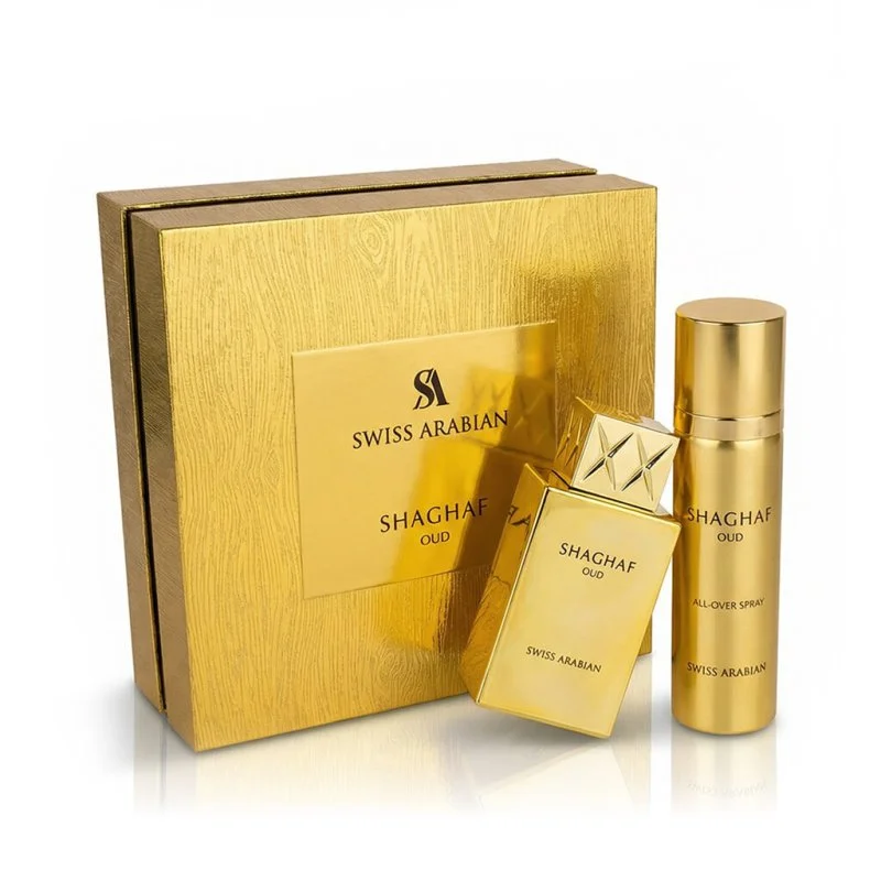 Shaghaf Oud 75 ml + tělový sprej parfémovaná voda unisex
