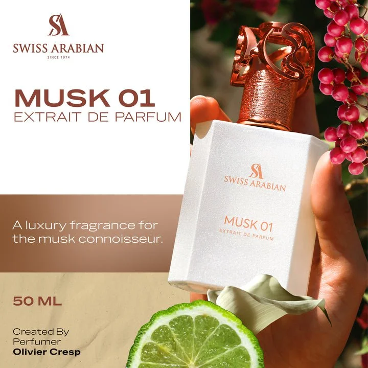 Musk 01 parfémový extrakt unisex 50 ml