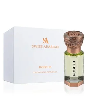 Swiss Arabian Rose 01 koncentrovaný parfémovaný olej unisex