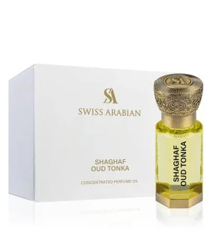 Swiss Arabian Shaghaf Oud Tonka koncentrovaný parfémovaný olej unisex
