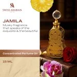 Jamila koncentrovaný parfémový olej unisex 15 ml