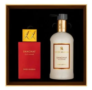 Swiss Arabian Shaghaf Oud Ahmar U 75 ml + tělové mléko parfémovaná voda