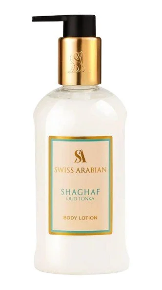 Shaghaf Oud Tonka unisex parfémovaná voda 75 ml + tělové mléko 300 ml