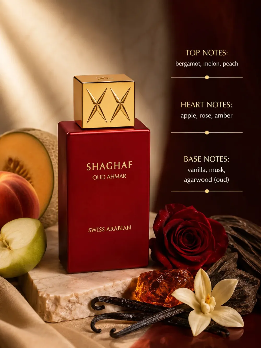 Shaghaf Oud Ahmar parfémovaná voda unisex 75 ml