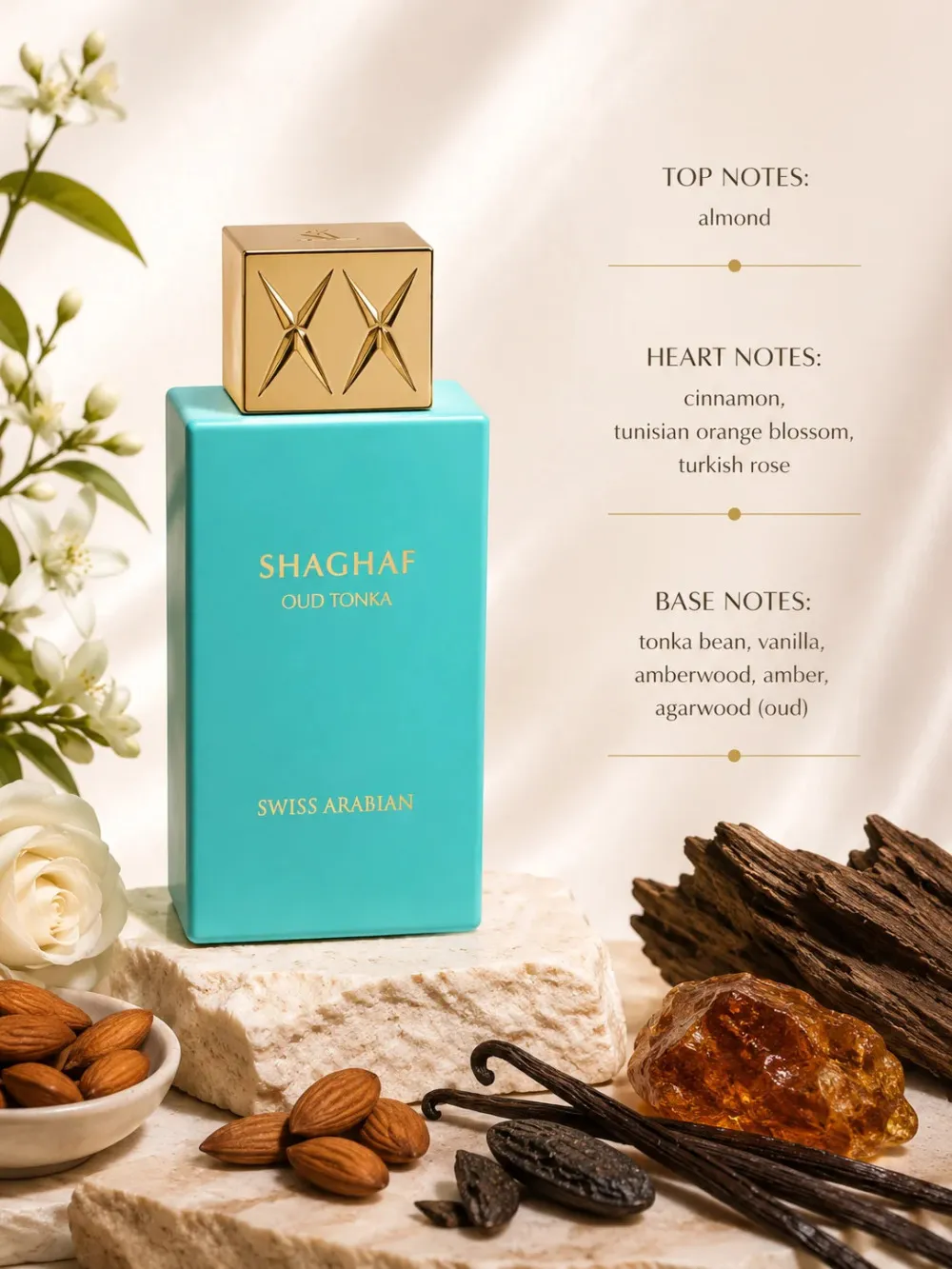 Shaghaf Oud Tonka parfémovaná voda unisex 75 ml