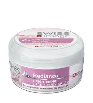 SWISS Image Body Care Radiance Brightening Face & Body Cream rozjasňující krém na obličej a tělo