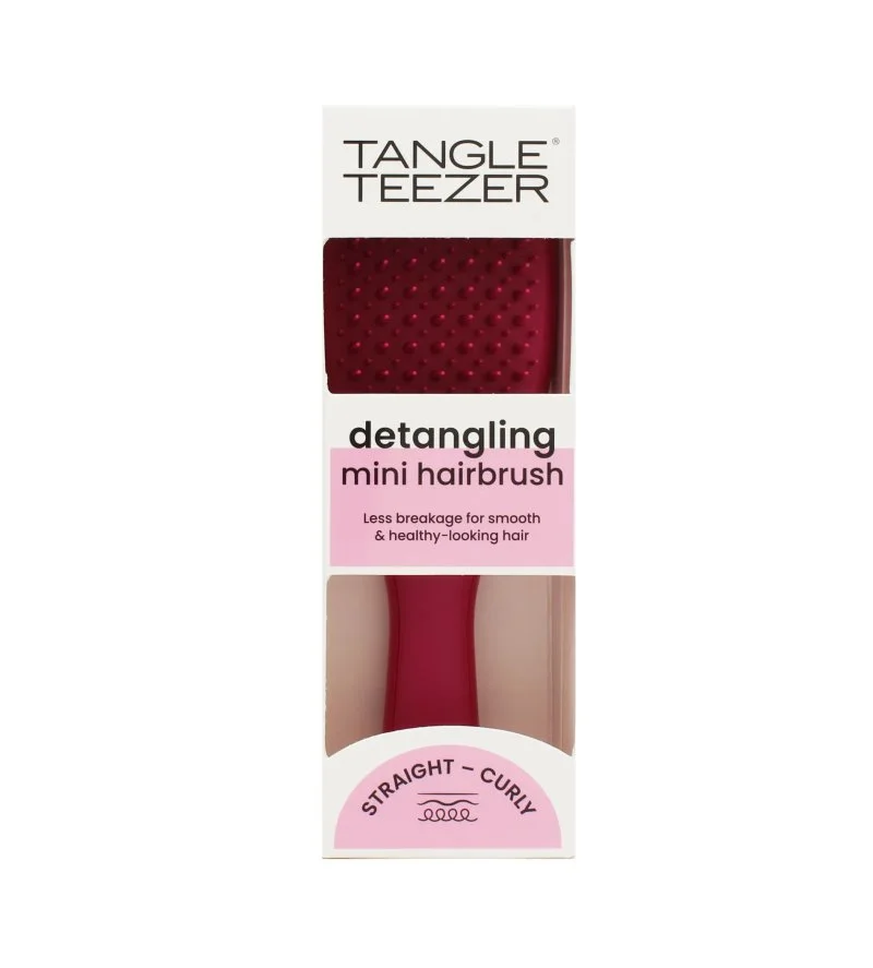 The Ultimate Detangler Mini kartáč na vlasy Electric Raspberry