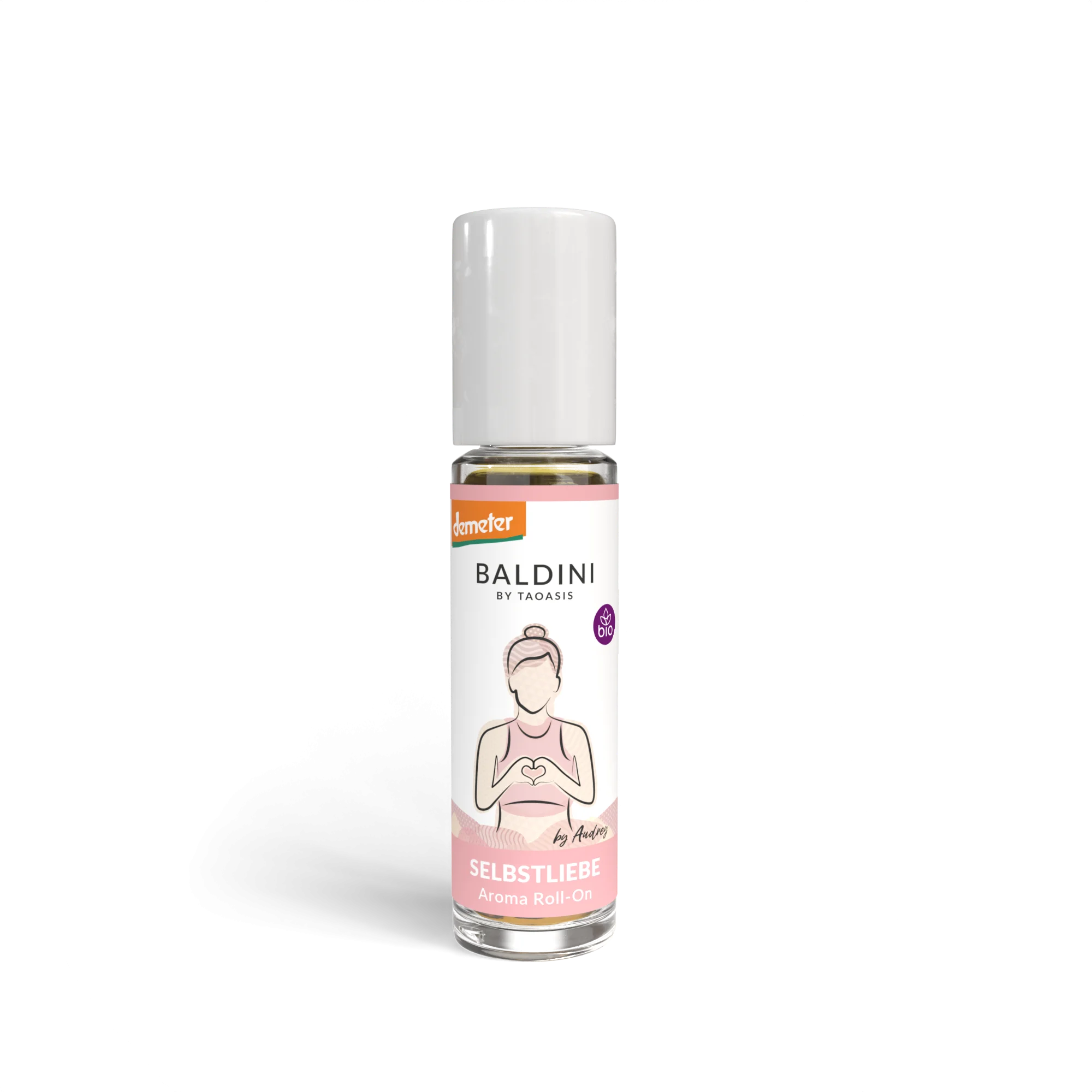 Taoasis Baldini Aroma roll-on Self love by Audrey BIO (10 ml) - povznášející, rozveselující a povzbudivé