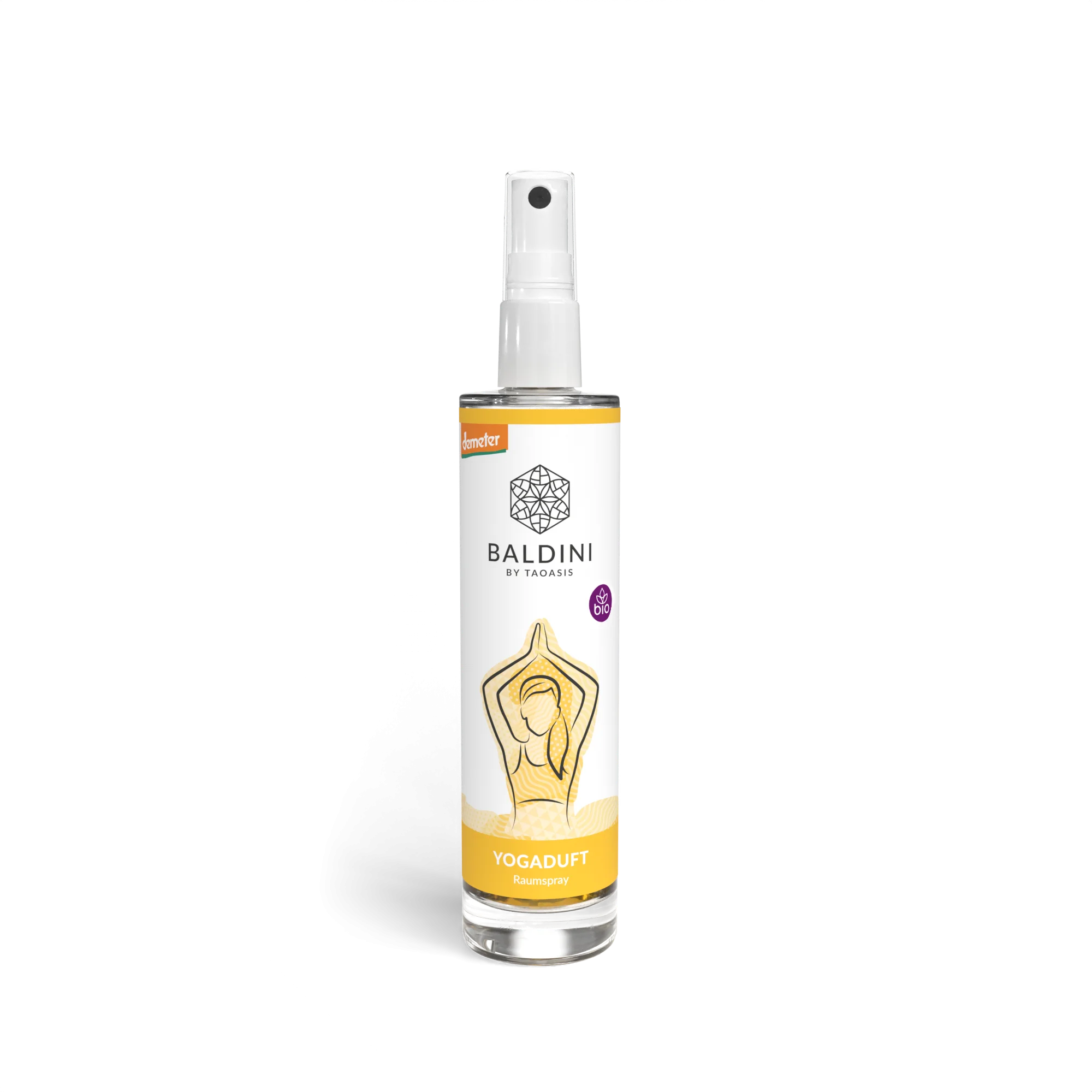 Taoasis Baldini Osvěžovač vzduchu Yoga Scent BIO (50 ml) - uzemňující, harmonizující a vyrovnávající