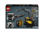 Technic 42175 Nákladní auto Volvo FMX a elektrický bagr Volvo EC230