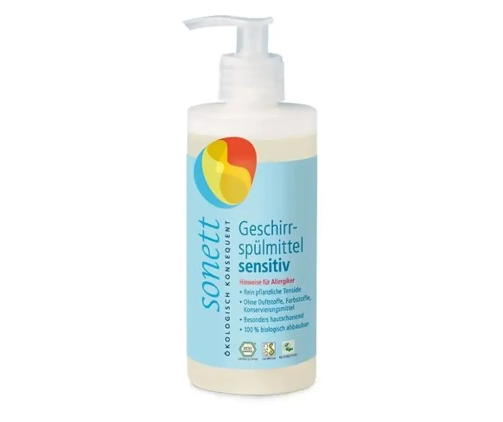 Sonett Tekutý prostředek na nádobí - Sensitive 1 l