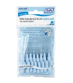 TePe Extra Soft mezizubní kartáčky 0,6mm 8ks