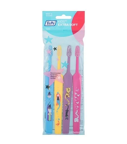 Kids Select Compact zubní kartáček extra soft 4 ks
