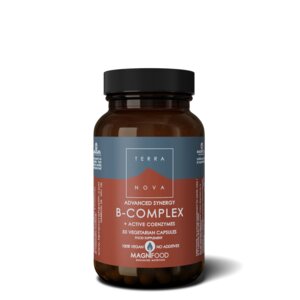 Advanced Synergy B-Complex (50 kapslí) - obohaceno o byliny a adaptogeny