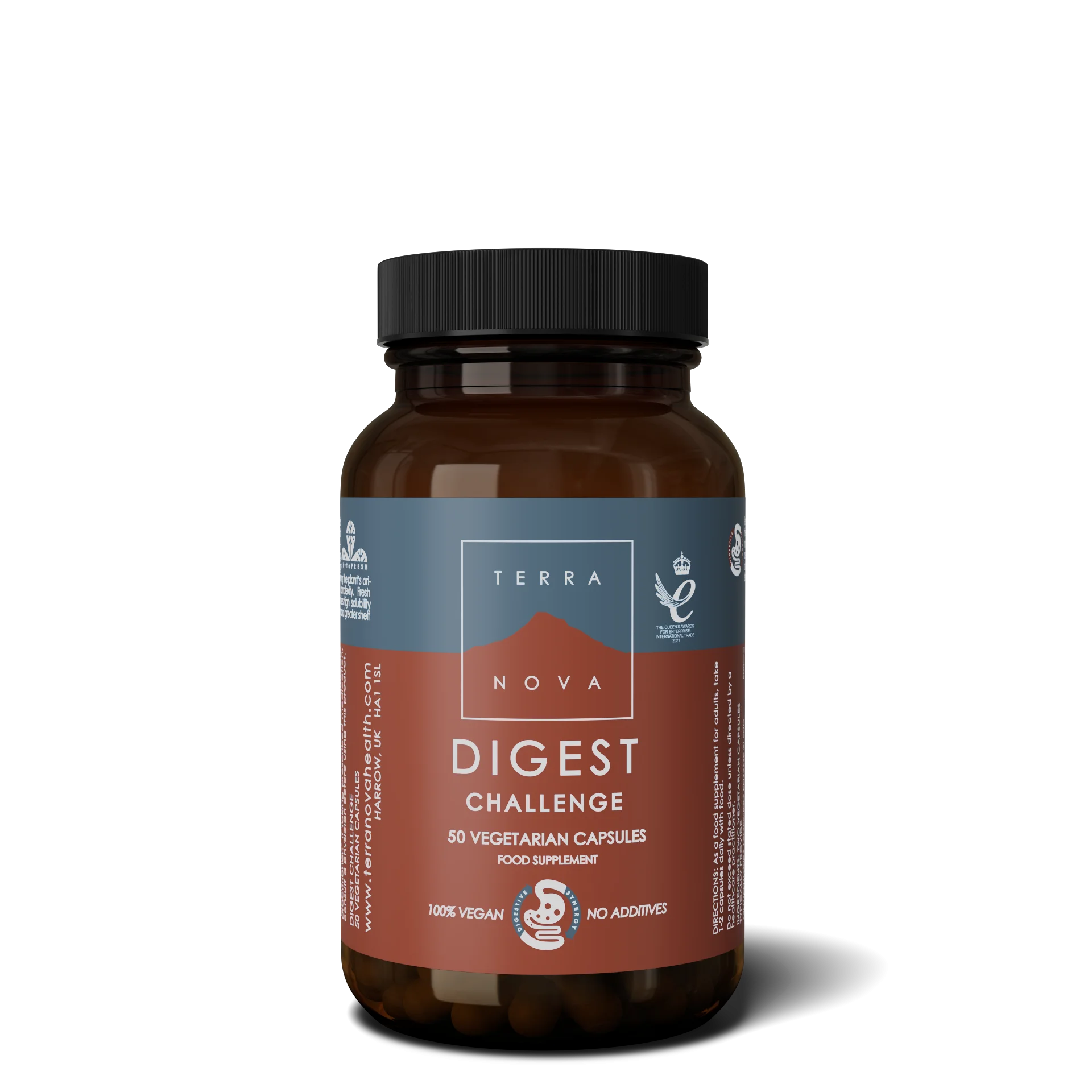 Terranova Health Digest Challenge (50 kapslí) - obohaceno o zázvor a kardamon