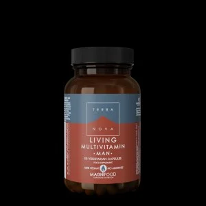 Terranova Health Living Multivitamin Man (50 kapslí) - pro specifické potřeby mužů