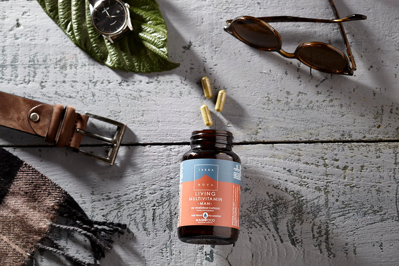 Terranova Health Living Multivitamin Man (50 kapslí) - pro specifické potřeby mužů
