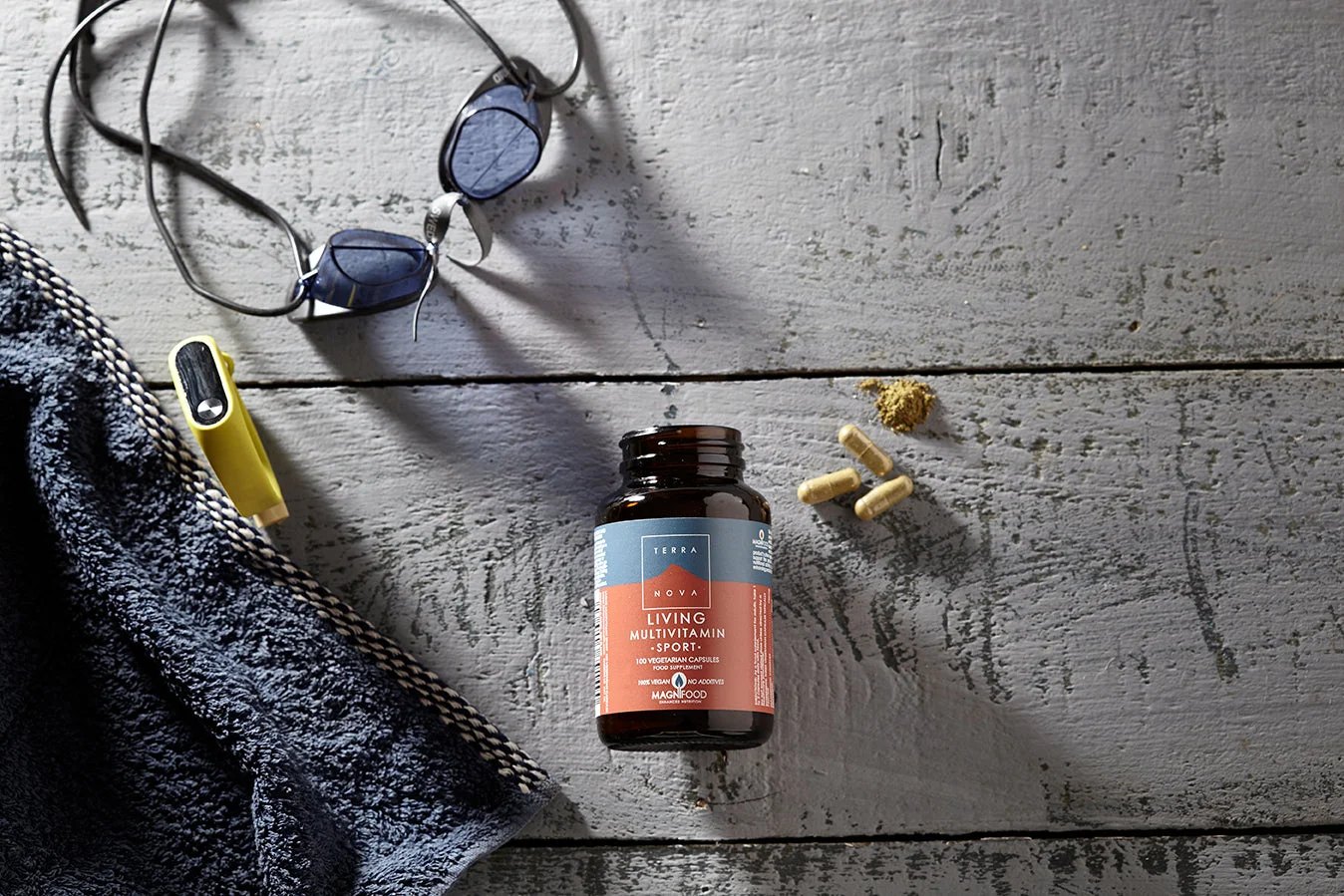 Terranova Health Living Multivitamin Sport (50 kapslí) - podpoří tělo během výkonu i regenerace