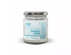 The Greatest Candle in the World The Greatest Candle Zero-waste svíčka ve skle (120 g) - jasmínový zázrak - vydrží hořet cca 30 hodin