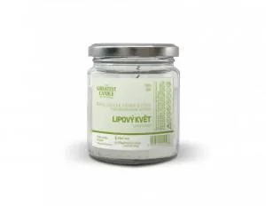 The Greatest Candle in the World The Greatest Candle Zero-waste svíčka ve skle (120 g) - lipový květ - vydrží hořet cca 30 hodin