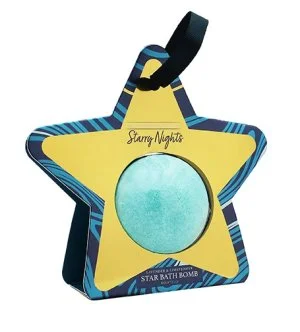 The Indulgent Bathing Co. Starry Nights Star Bath Bomb koupelová bomba 100 g