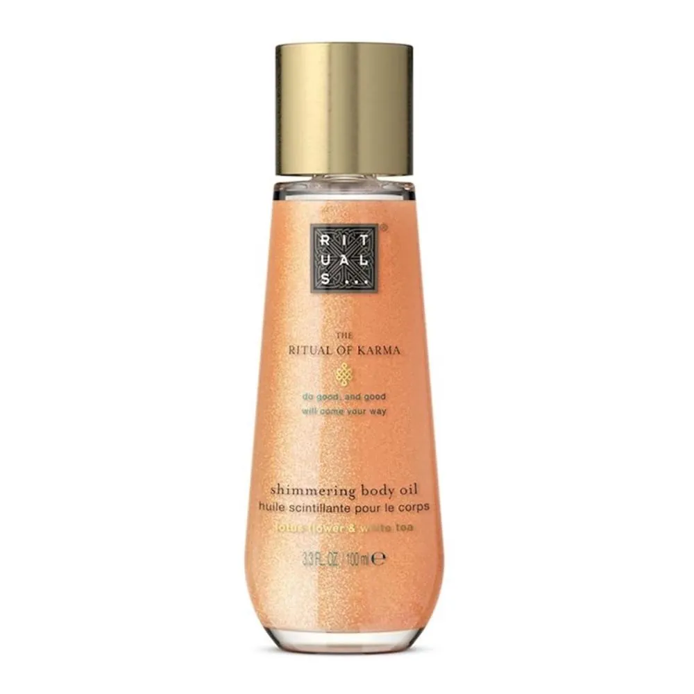 The Ritual of Karma Třpytivý tělový olej 100 ml