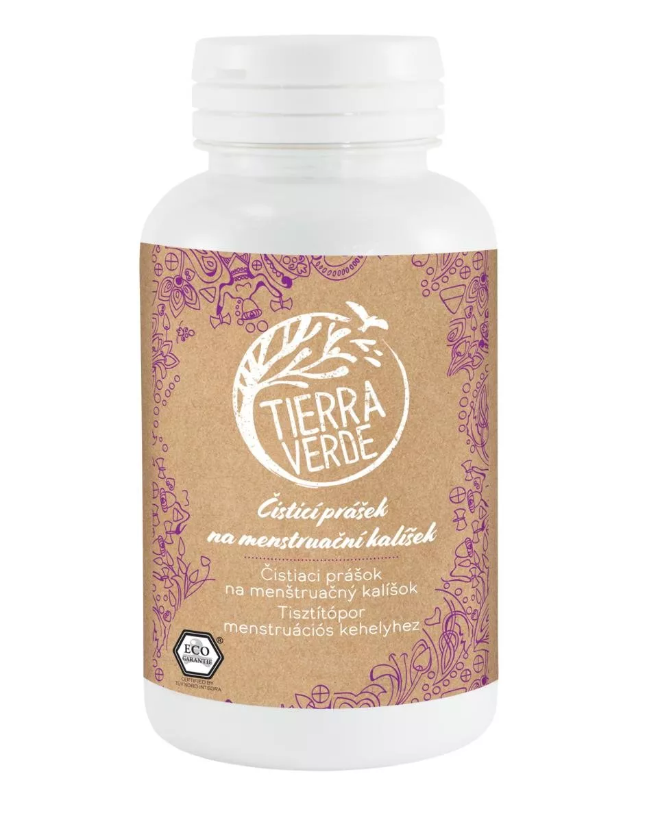 Tierra Verde Čisticí prášek na menstruační kalíšek (200 g)