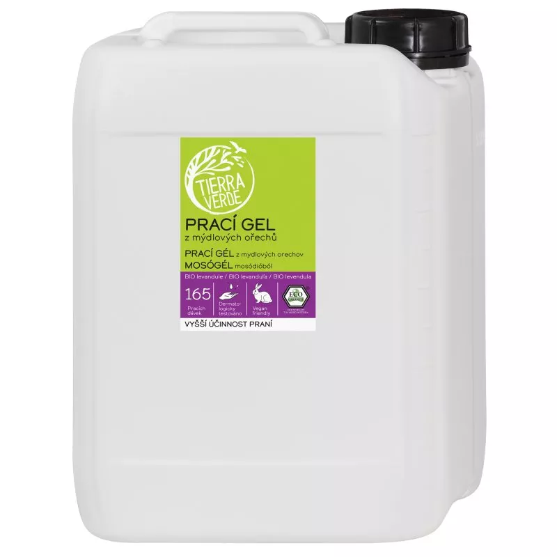 Tierra Verde Prací gel s BIO levandulí - INOVACE (5 l)