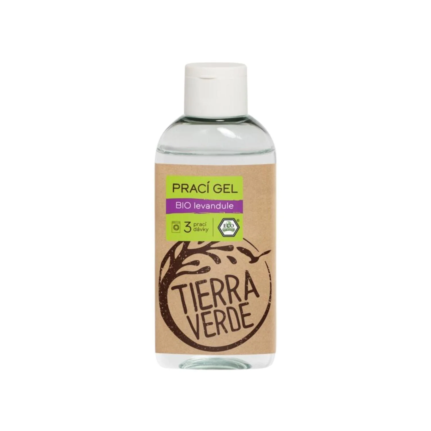 Tierra Verde Prací gel s vůní BIO levandule 1 l - nová vylepšená receptura