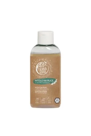 Tierra Verde Tekuté mýdlo na ruce - BIO Rozmarýn 100 ml - s českým bio jitrocelem