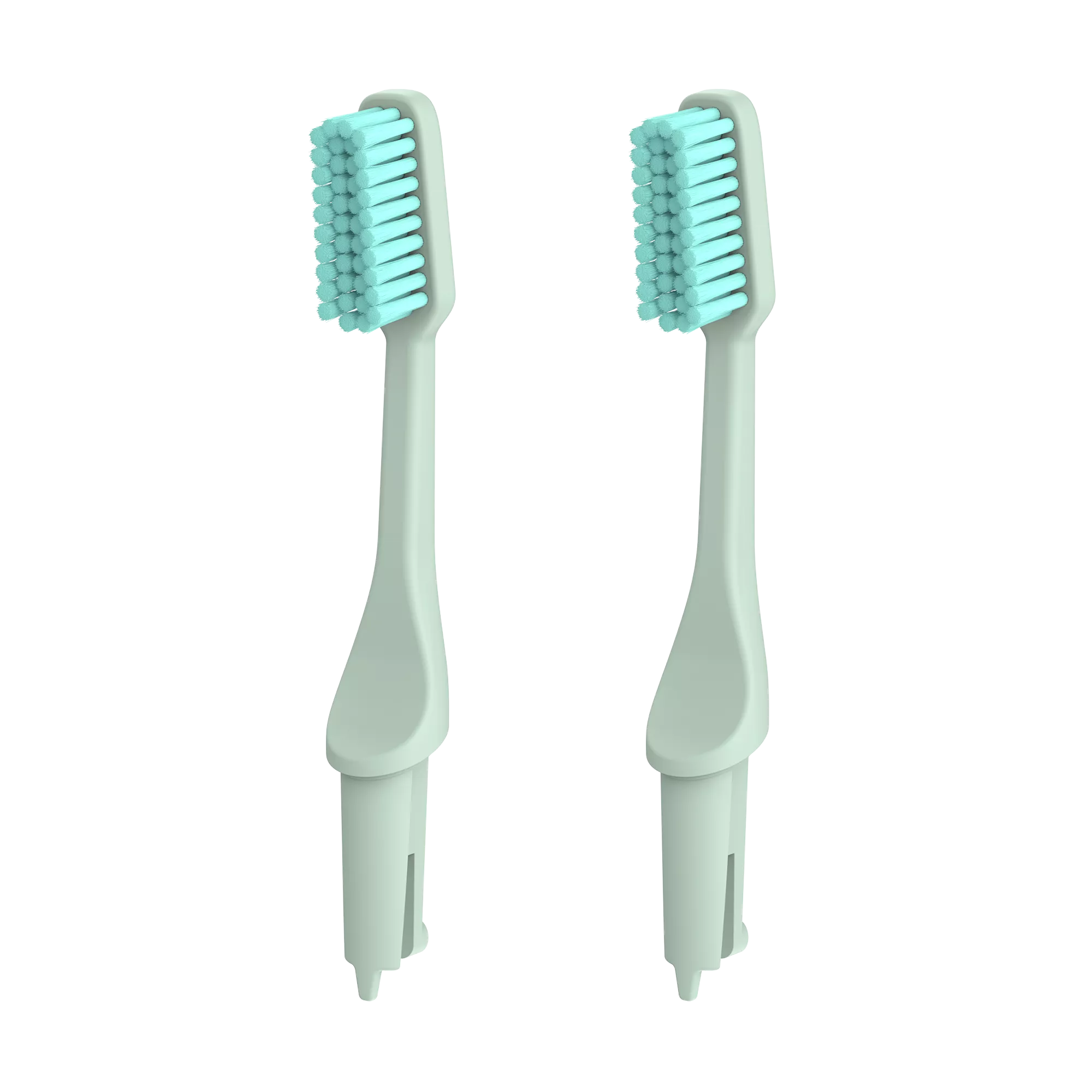 TIO BRUSH Náhradní hlavice k zubnímu kartáčku (medium) - Cool Dew - 2 ks