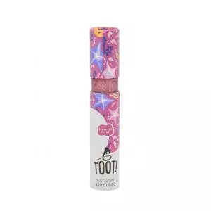 TOOT! Přírodní lesk na rty fialovo-růžový – Starfish Shine (5,5 ml) - vhodný i pro citlivky a alergiky