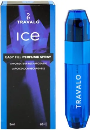 Travalo Perfume Pod Ice plnitelný rozprašovač parfémů Blue 5 ml