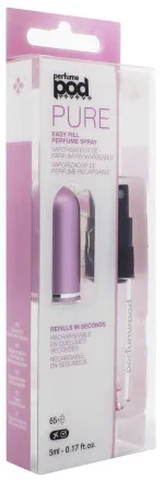 Perfume Pod Pure plnitelný rozprašovač parfémů Pink 5 ml 5 ml růžová