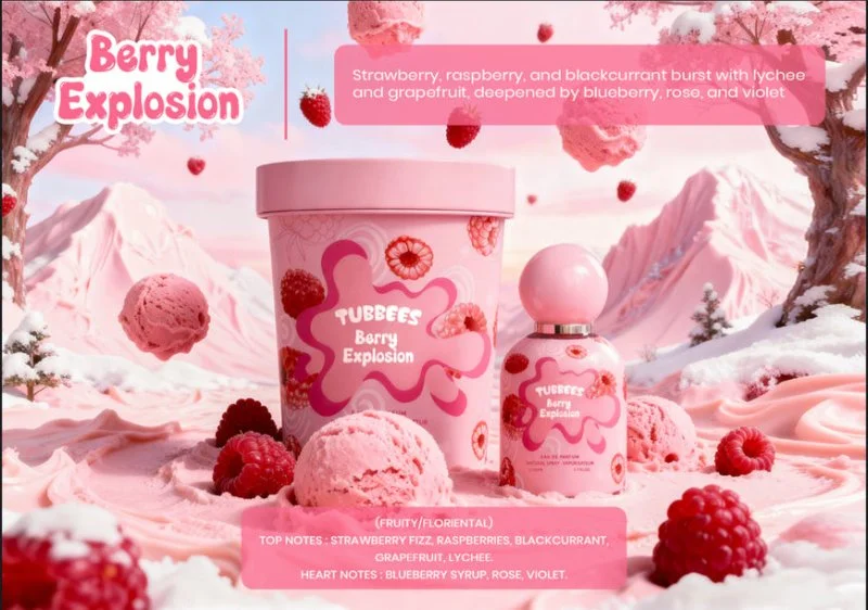 Berry Explosion parfémovaná voda unisex 50 ml
